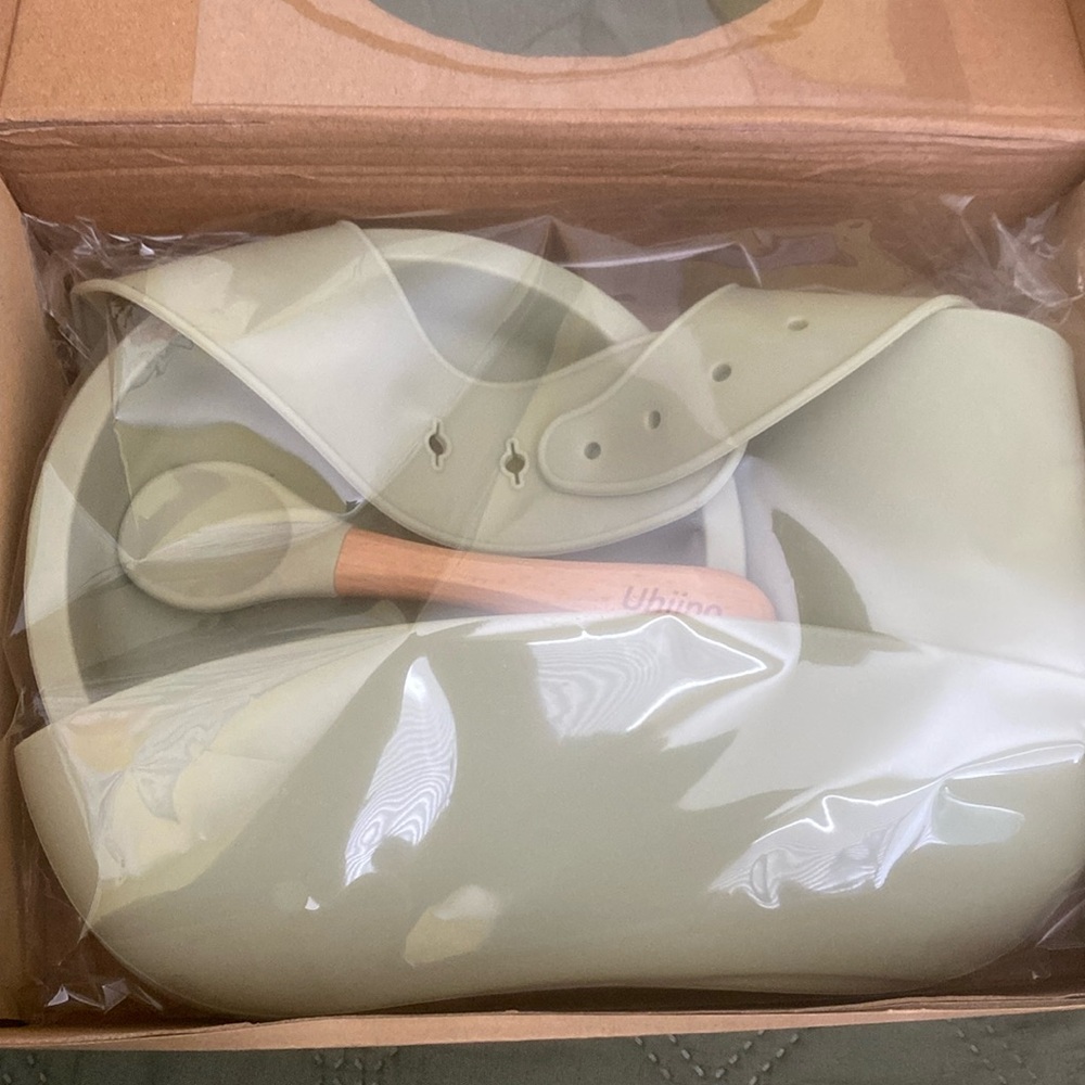 Infant Silicone Feeding Set